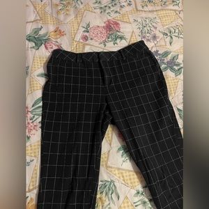 Faded Glory grid trousers